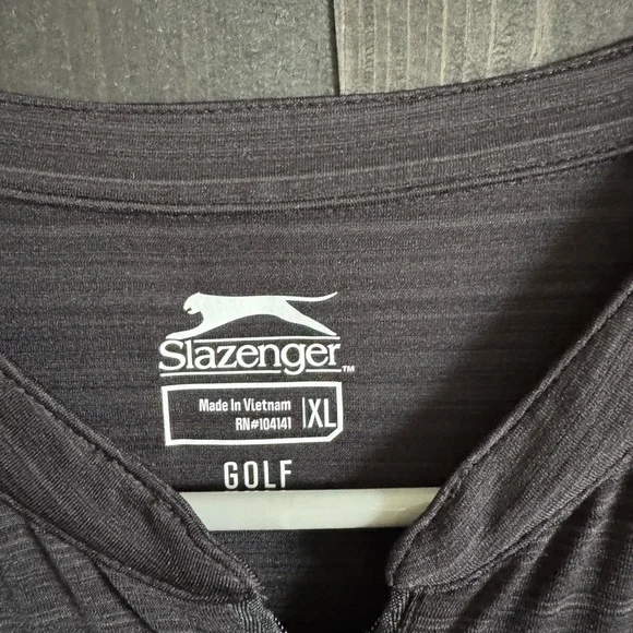 Slazenger Black Muscle Tee Tank Top Sleeveless - Picture 3 of 3